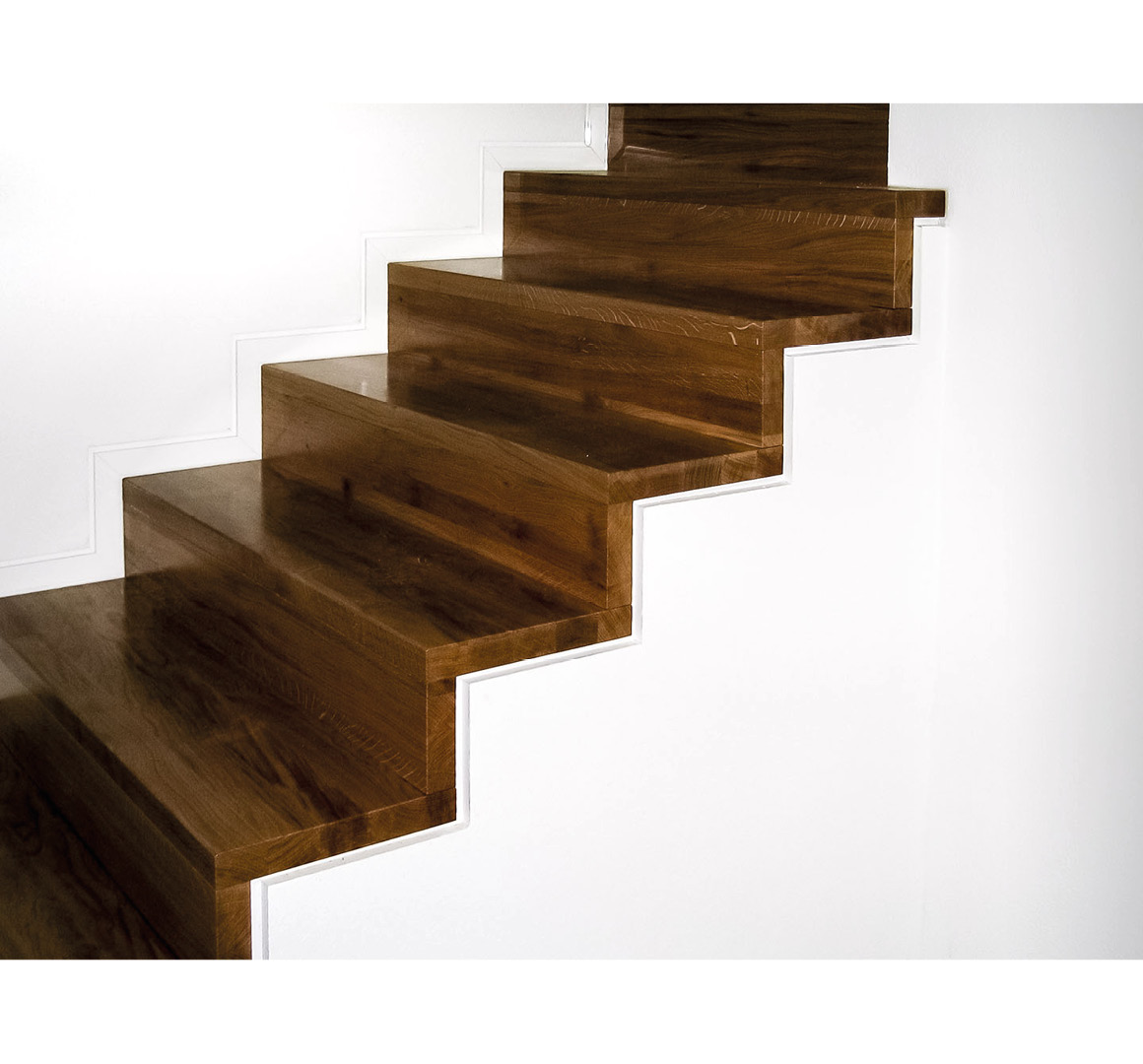 Individuelle Maßgefertigte Treppe von Innenausbau Schüll